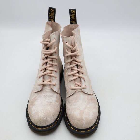 Doc Dr. Martens 1460 Women's US Size 7 Pascal Tie-Dye Suede Boot Lace Up - Picture 2 of 9